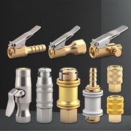 【KHA】Tire quick inflation nozzle, inflation head, tire pressure gauge, inflation nozzle head, copper