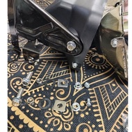 Skru bracket lampu custom depan txr 150 panther gamma