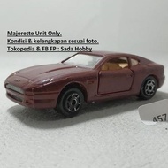 MERAH DIECAST MAJORETTE ASTON MARTIN DB7 RED UNIT ONLY CADATOYS
