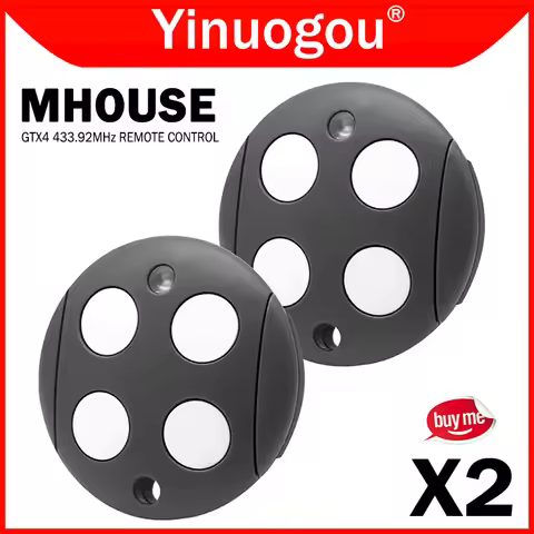 Myhouse Mhouse GTX4 Garage / Gate Remote Control 433.92MHz for MHOUSE TX3 TX4 GTX4 GTX4C MOOVO MT4 M