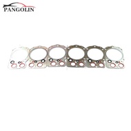 6pcs 6D24 6D24T Engine Cylinder Head Gaskets ME051714 for Mitsubishi FV517 Truck