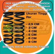 Per Sambungan Suling shock breaker-Rebound Yamaha Bebek Vega-Vega ZR-Jupiter-Jupiter Z-Jupiter MX-Ju