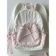 486 HYK SHOP🇲🇾 Cute Korean Style Bow Backpack Polka Dot School Bag Beg Sandang Belakang Perempuan