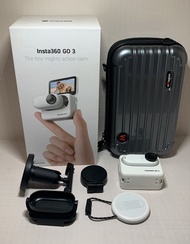 [觀塘實體店] 二手 Insta360 Go3 128GB ( 連袖珍彈性支架+ 專用收納盒+mon貼) 行貨 *S98792* | Insta360 香港專門店