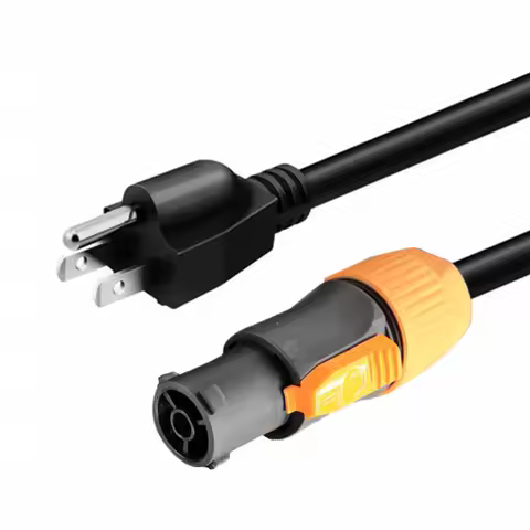 True1 to NEMA 5-15P Power Cable 3x1.5mm² Extension Cord for Stage Lighting Audio Equipment LED Beam 