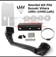 1 เซ็ตดำน้ำซ้ายชุดสำหรับ Suzuki Vitara 1991-1999 รถลุยท่ออากาศบริโภค 102x22x20cm ประกัน1ปี