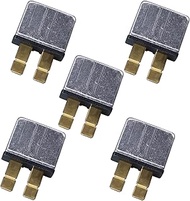 ZOOKOTO 25A Plug in Mounting Automotive Circuit Breaker 25A Snap Off 2 Sections Balde Terminal 5 PCS