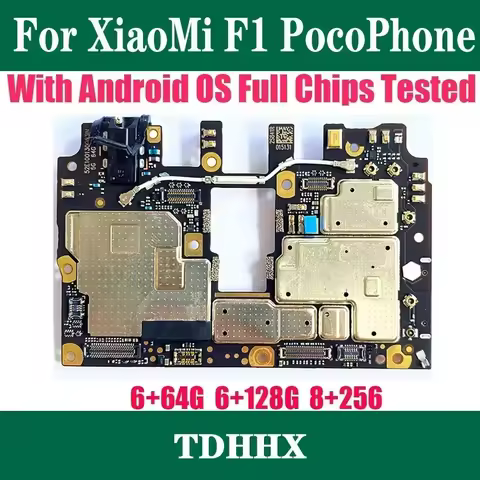 Original Global version Work Well Unlocked Main Circuits Motherboard For Xiaomi Pocophone Poco F1 Ma