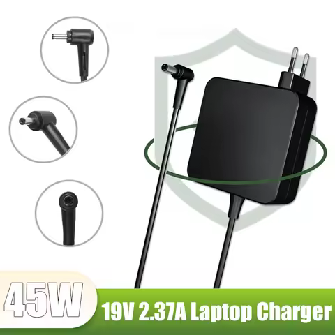 45W 19V 2.37A AC Adapter DC 4.0×1.35mm Replacement Laptop Charger for ASUS VivoBook E410 E510 X415 X