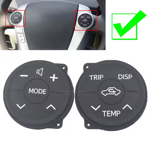 For Toyota Prius 30 2009-13 prius Eco 2010-13 Prius ZVW30 XW30 10-13 Car Buttons New Steering Wheel 