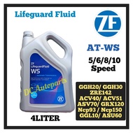 （MINYAK AUTO GEAR BOX ) ZF LIFEGUARD TRANSMISSOIN FLUID WS ATF OIL NCP93 NCP150 ACV40 ACV51 ASV70 GG