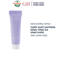 [Mini] Kem Dưỡng Gilaa Saffron Nâng Tông Sáng Khỏe SPF22 10ml Saffron Healthy White Tone Up Cream Sun Block SPF22