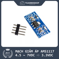 AMS1117 Voltage Reducer Circuit 4.5V - 7V DC to 3.3V DC