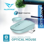 Alcatroz Airmouse V Wireless Mouse 1200 CPI 2.4G Optical Tracking 10M NANO USB for PC Notebook Deskt
