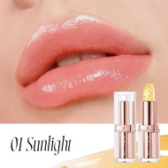 O.two.o 3-in-1 Goldcolor Foil Thermochromic Lipstick Blam Female Change Makeup Moisturizing Q3w0