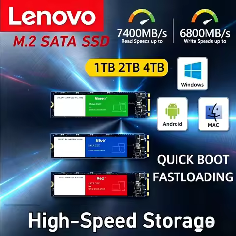 Lenovo 980Pro/990Pro M2 SSD Solid State Drive 1TB, 2TB, 4TB, PCIe 4.0 NVMe, 7400MB/s suitable for la