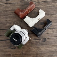 Canon R50 R100 Protective Case Micro Single R50 R100 Camera Bag Leather Case Base Case Camera Case D