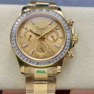 TW4132 Labor House Watch Universe Chronograph Panda Di Three-Eye Multi-Function Steel Band Mechanica