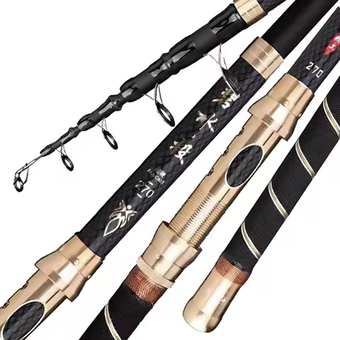 2.1m 2.4m 2.7m 3.0m 3.6m CARP Rod 50-200g Telescopic Spinning Fishing Rods Ultra-Light Travel Rocks 