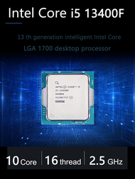 Intel Core I5-13400f I5 13400f 2.5ghz 10核心16線程cpu處理器 L3=20m 65w Lga 1700 附不帶風扇