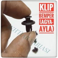 10 pcs Agya Ayla bumper clips Agya Ayla bumper buttons Agya bumper cloves