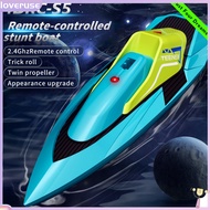 /LO/ Beginner-friendly Rc Speedboat Propeller Safety Rc Boat High-speed Remote Control Boat with Dual for Kids and Adults Water-resistant Rc Speed Boat for Fun Southeast Asia