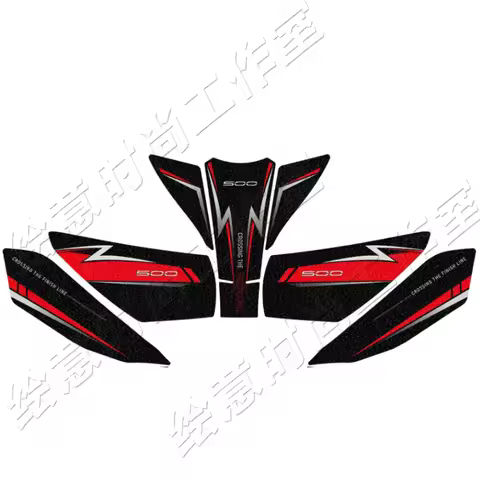 Motorcycle Stickers Tank Pad Decals Protector Accessories For KAWASAKI Z500 Z 500