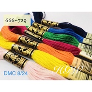 DMC 8/24 Embroidery Threads Benang Sulam DMC Cross Stitch 1Pcs