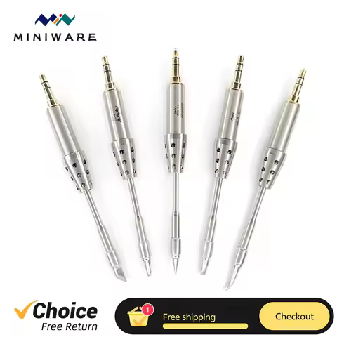 Original TS1C TS80P Replacement Soldering Iron Tips Miniware Cordless Soldering Station Welding Tool