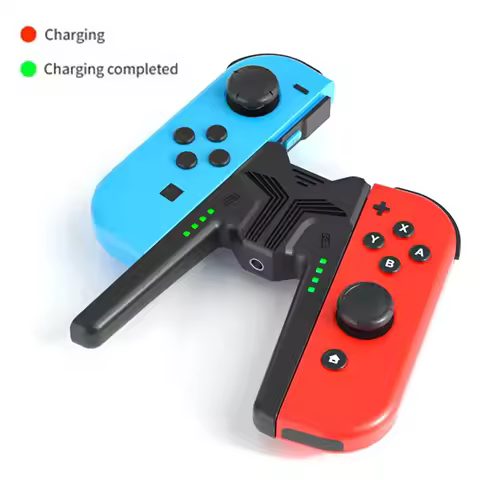 Charger Grip Bracket for Nintendo Switch/Oled Joy-con Controller Gamepad Charging Station Stand For 