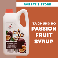 Passionfruit Syrup - Ta Chung Ho brand 2.5kgs.  for Milk Tea, shakes, smoothies, cold drinks