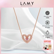 Dây chuyền LAMY Una Heart Pink Necklace Rose Gold 6191RG