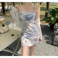 KIWI[FAUNA]women's rayon mini dress with small straps