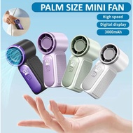 HIGH Speed NEW MINI Portable Handheld Fan USB Rechargeable Cooling Fan Pocket Fan Outdoor Camping Tr