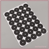 [ Set of 30 Black Billiard Table Point Marking Stickers Billiard Balls Sticker