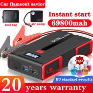 Spot goods 12V powerbank jumper kereta original car powerbank jump starter battery jumper power bank car jumper starter