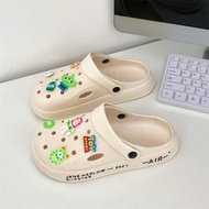Inaso Sandal Fuji Wanita Wedges Terbaru Sandal Baim Rumah Karet Jelly Sepatu Slop Anti Slip HSN171