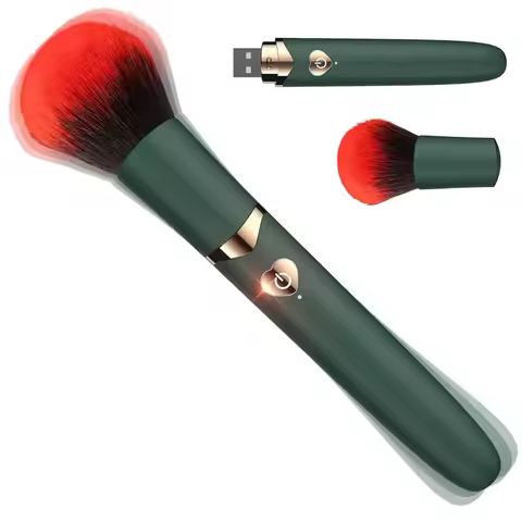 Makeup Brush Style Vibrator Powerful G-spot Clitoris Nipple Stimulator Female Private Massage Adult 