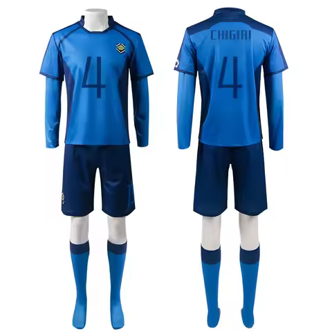 ★DHL Anime Blue Lock Bachira Cosplay Costumes Rin Itoshi Uniform HIORI Soccer Jersey Set BACHIRA ISA