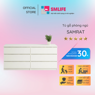 Tủ đựng quần áo phòng ngủ SMLIFE Samrat