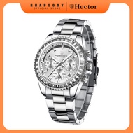 Hector Jam Tangan Lelaki Men's Stainless Steel Quartz Watch HEC0163G