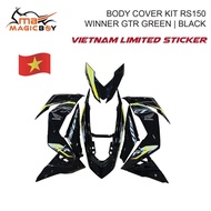 MAGIC BOY RACING BODY COVER SET RS150 RS V1 V2 HONDA WINNER GTR GREEN