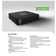 [ประกัน 3 ปี] TIANDY NVR TC-R3105 Spec:I/B/P4/L/S (POE) H.265 1HDD 5ch PSE เครื่องบันทึก NVR 5 ช่อง 