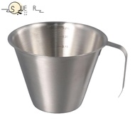SUEREN Pitcher Cup, Scale Spout Measuring Cup, Espresso Ergonomic Handle Stainless Steel Frothing Pi