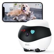 Enabot Ebo SE Pet Camera Home Security Camera, Movable Indoor WiFi Cam, 2 Way Talk, Night Vision,108