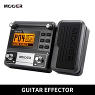MOOER GE100 Guitar Multi-effects Processor Effect Pedal with large LCD display 8 effect modules Loop