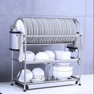 W-8&amp; One Piece Dropshipping Dish Rack Draining Rack304Stainless Steel Dish Drip Rack Kitchen Rack Dish Rack Dish Rack RB
