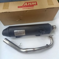 Exhaust Standard racing AHM Full system Honda ADV 160 Exhaust ADV 160 Original AHM Exhaust racing adv160 inlet 38