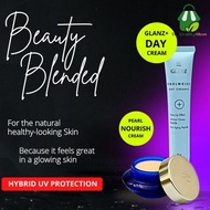 Glanz+ DAY Cream & Pearl Nourish Cream (5/s 20 gr) | Hybrid UV Protection, Instant Tone Up, Glowing,