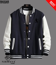 SWEATER Jaket Baseball Varsity Kancing Text hitam Quality Premium //Sweater Baseball Pria/cewek